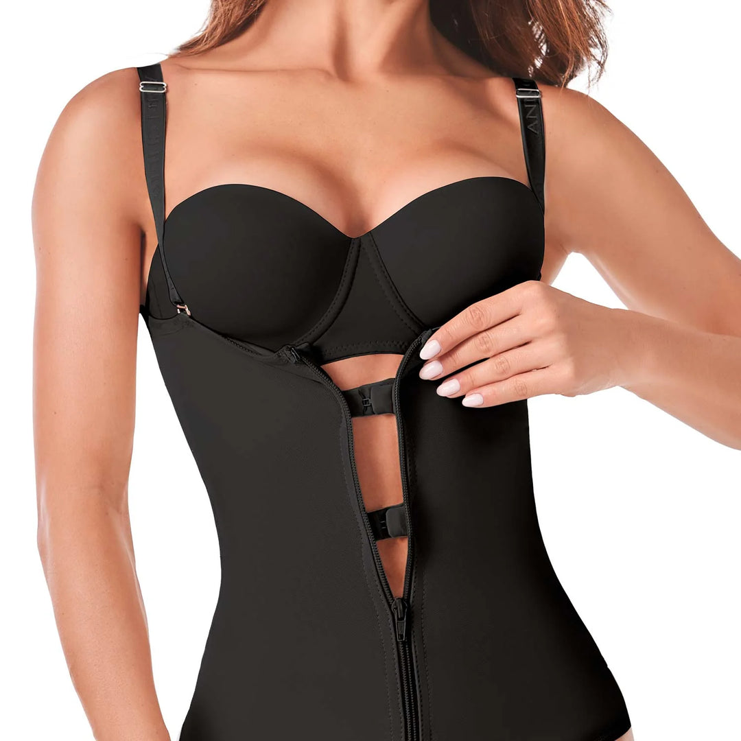 Ann Cherry Women's  1019P Bodysuit Faja Shapewear Panty Powernet Enelia