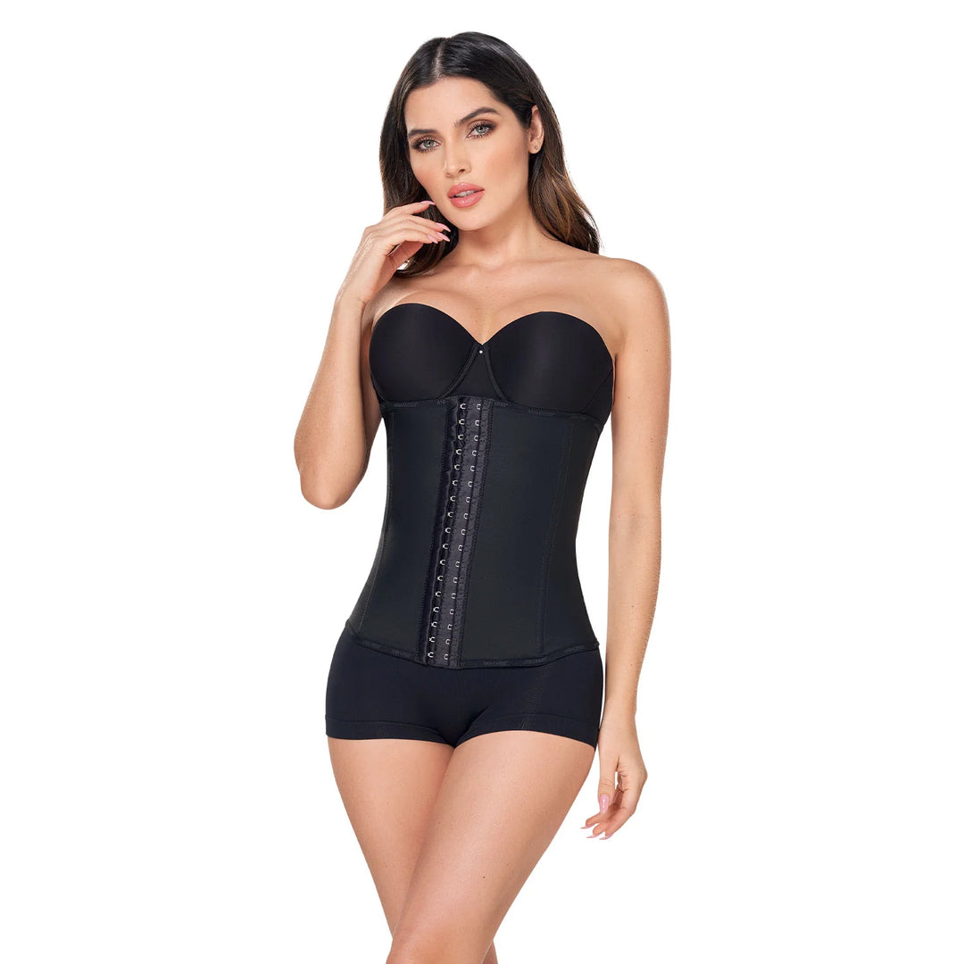Ann Cherry Women's  1024B Waist Trainer 2 Hooks Powernet Excelencia