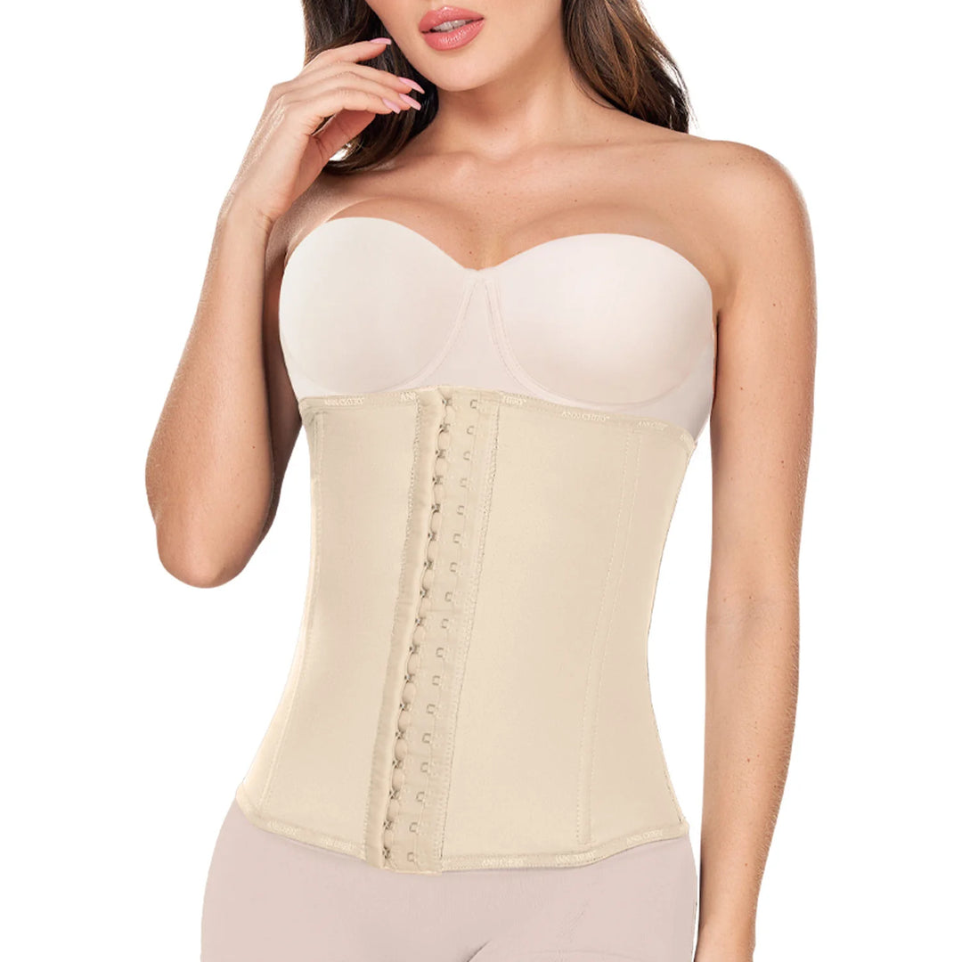 Ann Cherry Women's  1024B Waist Trainer 2 Hooks Powernet Excelencia