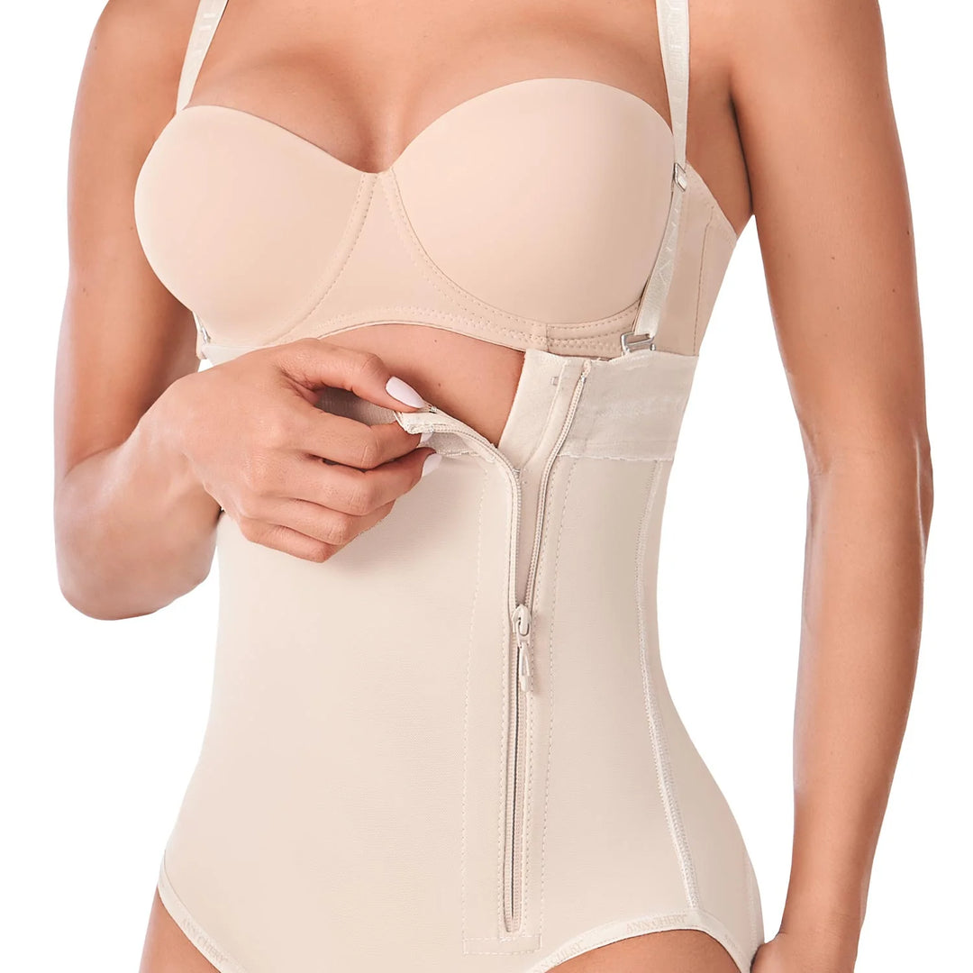 Ann Cherry Women's 1043P  Bodysuit Faja Shapewear Panty Powernet