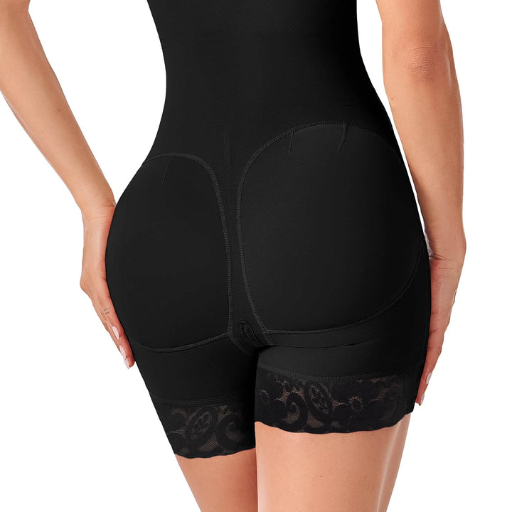 Ann Cherry Women's 1044 Strapless Faja Shapewear Zipper Powernet Titi