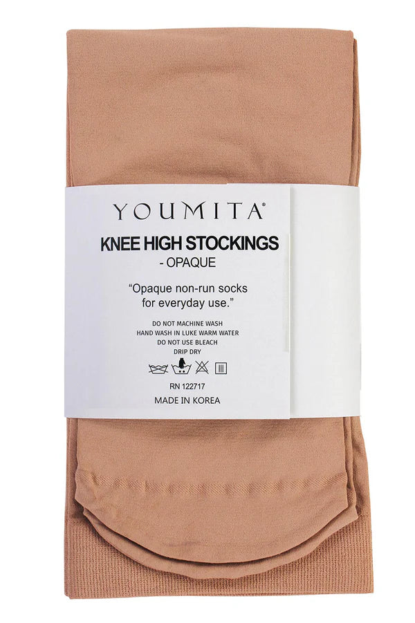 Youmita Women's Knee High Stocking -OPAQUE