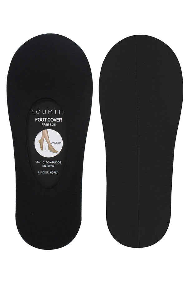 Youmita Women's Non-Slip Foot Liners Socks - Youmita Silicon Lining for Grip