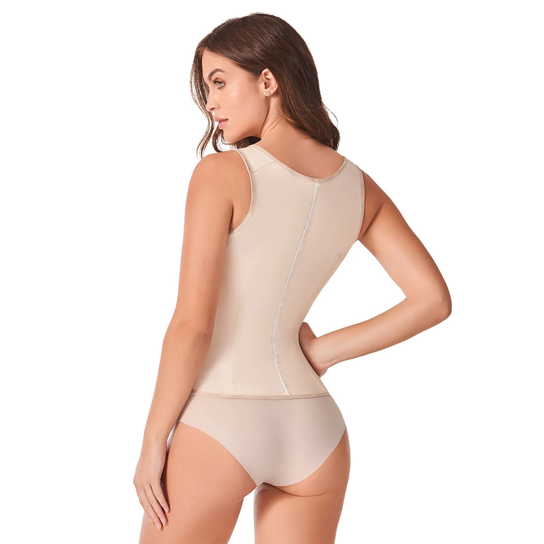 Ann Cherryr Women's 2027 Latex Vest Waist Trainer 3 Hooks
