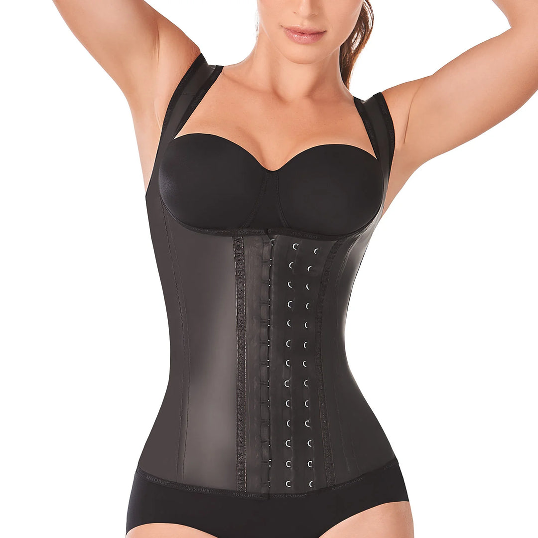 Ann Cherryr Women's 2027 Latex Vest Waist Trainer 3 Hooks