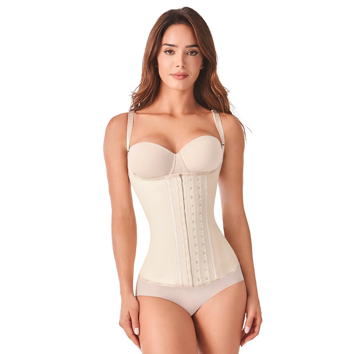 Ann Cherry Women's  2028 Latex Vest Waist Trainer 3 Hooks