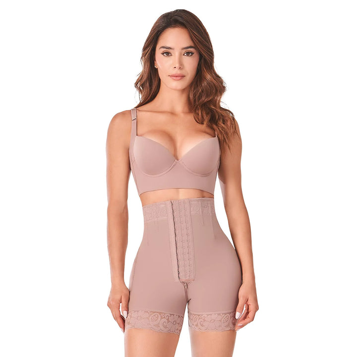 Ann Cherry Women's  5156B Hourglass High Waist Short But Lifter