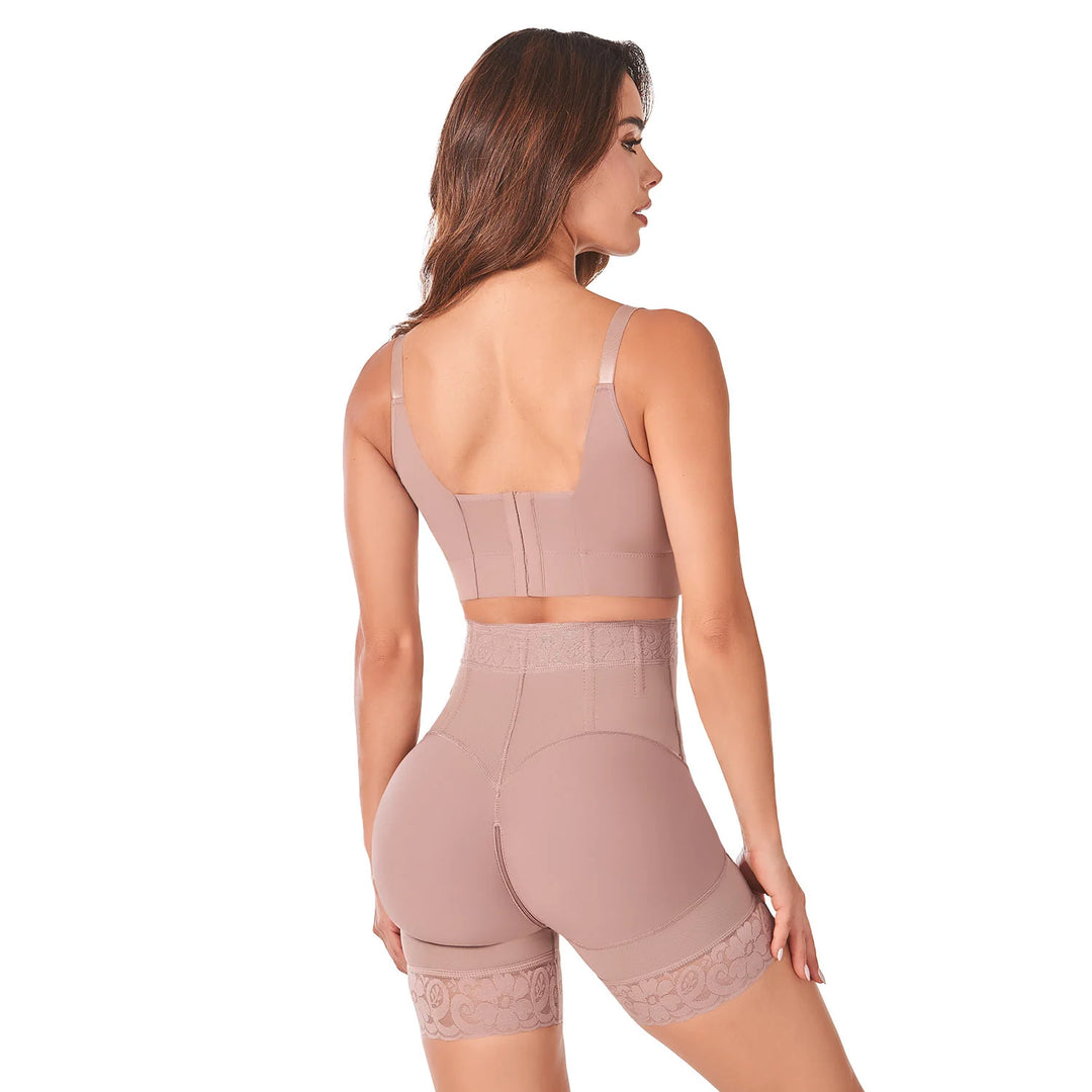 Ann Cherry Women's  5156B Hourglass High Waist Short But Lifter