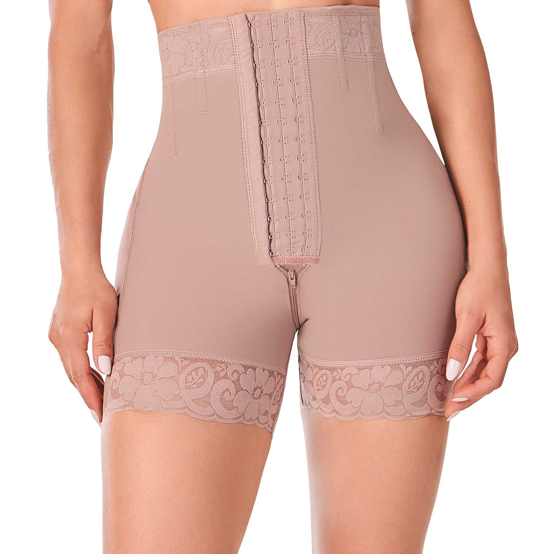 Ann Cherry Women's  5156B Hourglass High Waist Short But Lifter