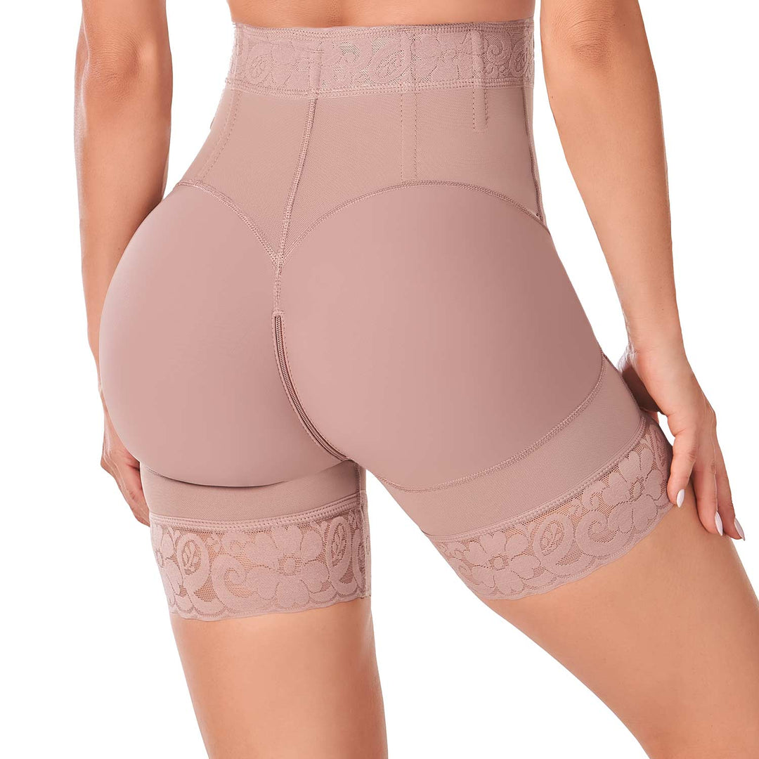 Ann Cherry Women's  5156B Hourglass High Waist Short But Lifter