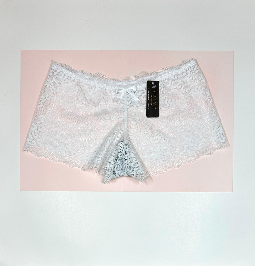 GAI YI Women’s Lace Cheeky Boshorts Panties