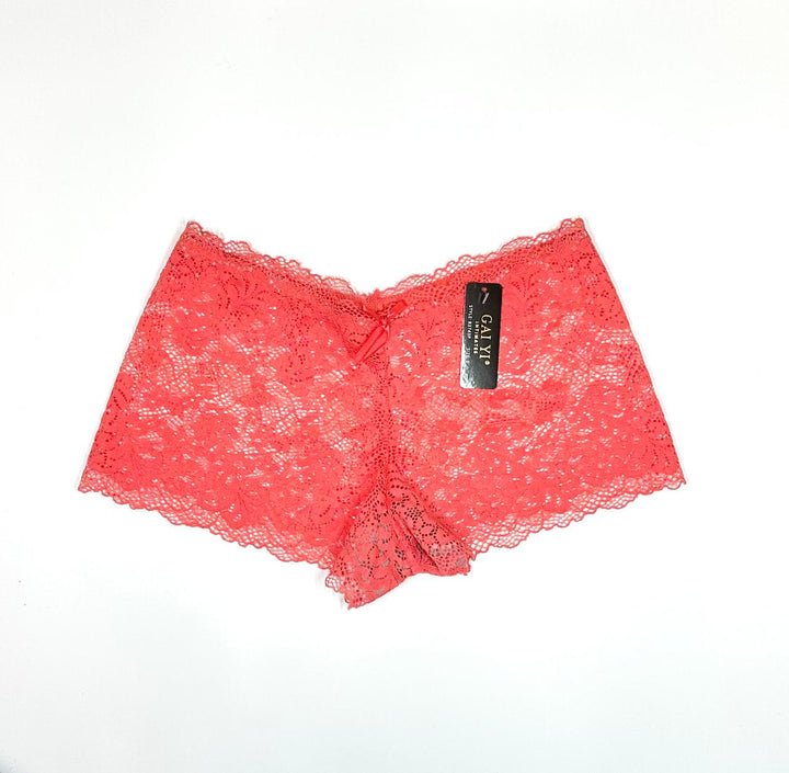 GAI YI Women’s Lace Cheeky Boshorts Panties