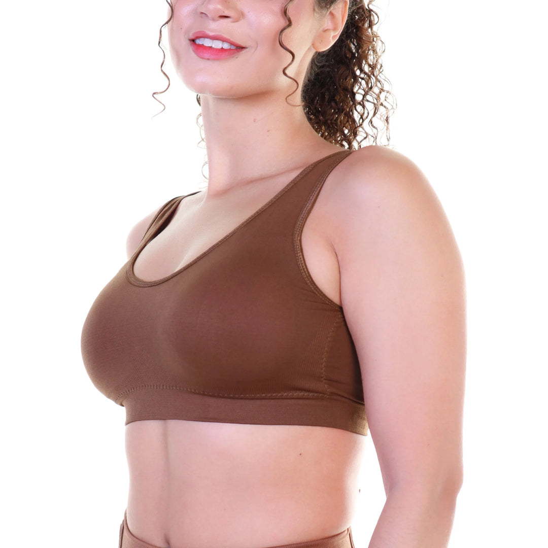 Ultimate Comfort Wire-Free Seamless U-Back Bras (6-Pack) – Sculpt, Shape, and Support