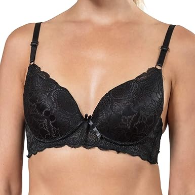 GAI YI Women's Floral Lace Underwire Bras – Comfort, Support, and Enhanced Sculpting