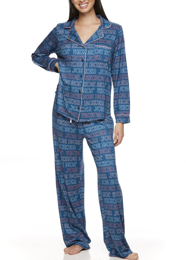 JACQUART LS PANT SET – Ultimate Comfort and Body Shaping Essentials Geométrico / M / Algodón
