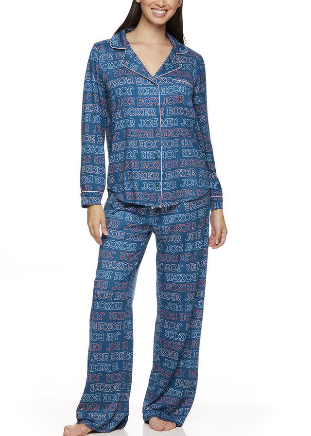 JACQUART LS PANT SET – Ultimate Comfort and Body Shaping Essentials Geométrico / M / Algodón