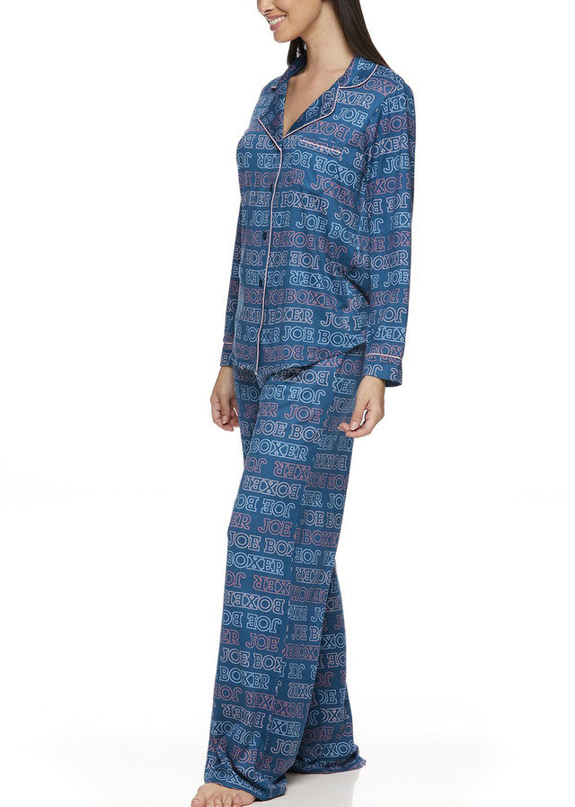 JACQUART LS PANT SET – Ultimate Comfort and Body Shaping Essentials Geométrico / M / Algodón