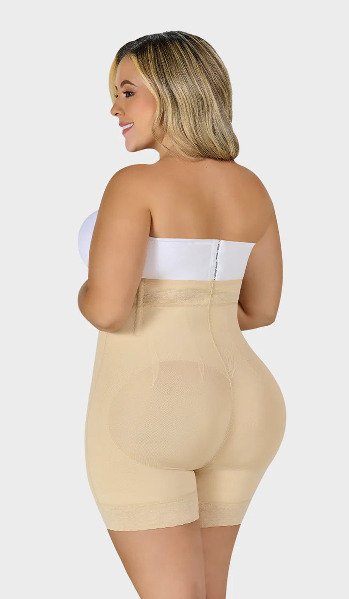 Fajas M&D SXA 0327 - Women's SHORT EXTRA HIGH WAISTLINE