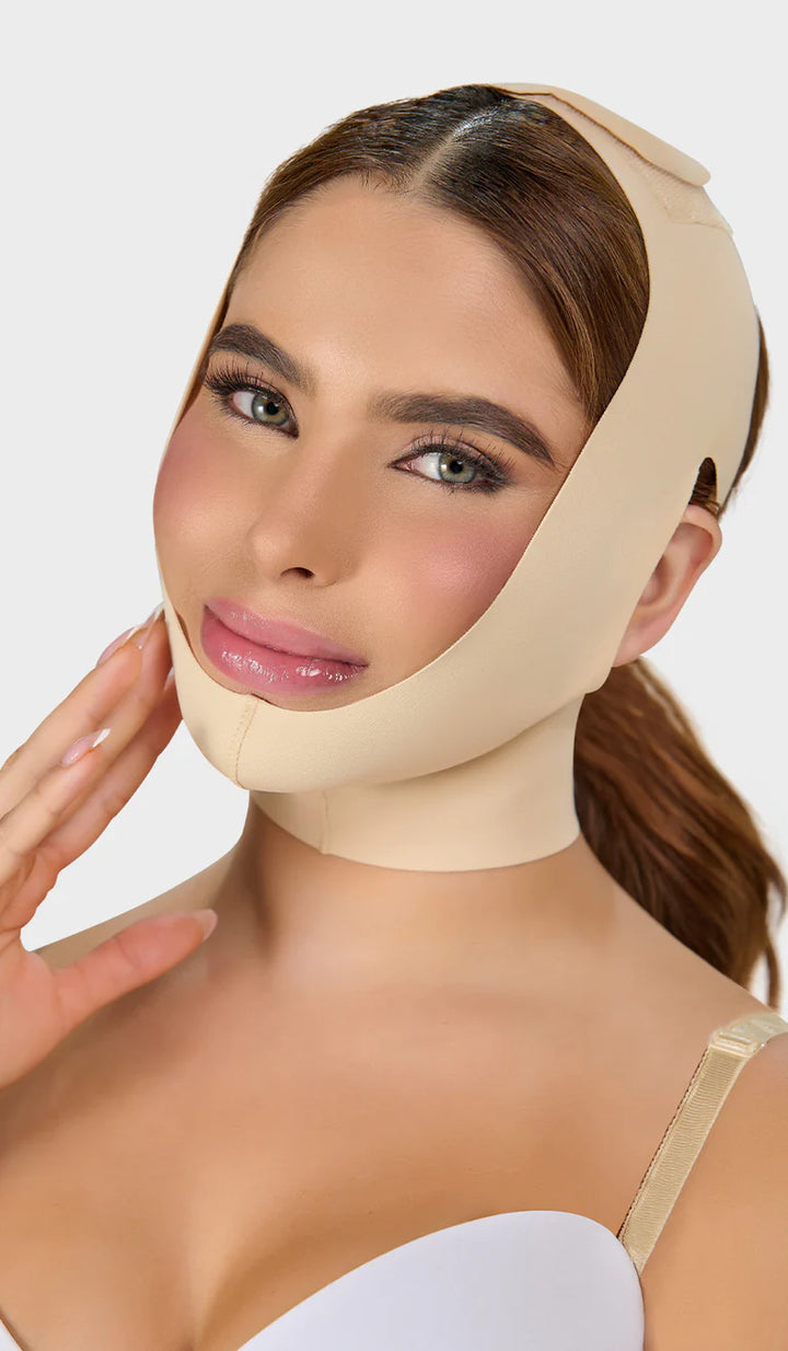 Fajas M&D M0810 Post-Surgical Chin Compression Protector