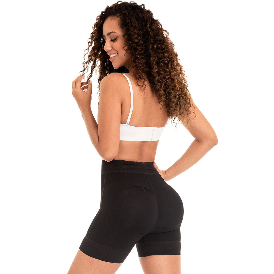 M&D STA0322 - High Waist Thigh Slimming Shapewear Shorts for Women – Sculpting Powernet Comfort and Support