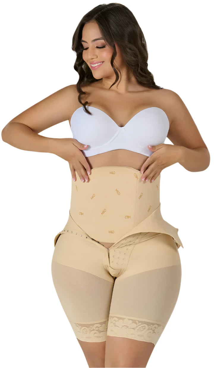 Fajas M&D TA101 ANATOMIC BOARD COMPRESSION WITH WAIST PROTECTOR | Abdominal Flattening Board After Liposuction (Adjustable)